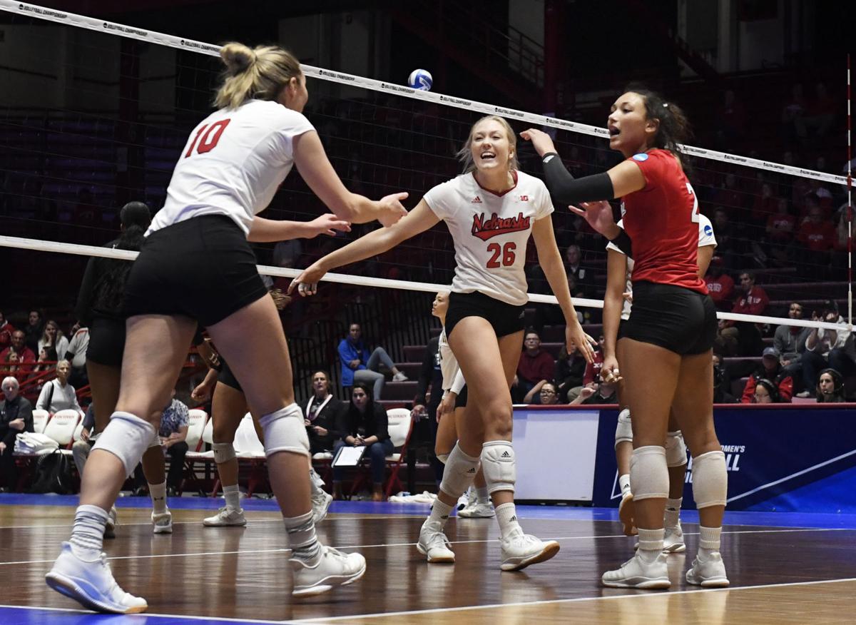 Nebraska moves up in final volleyball rankings