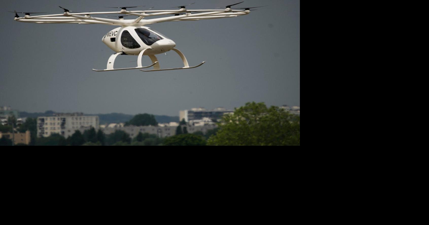 Spectators will likely be able to travel in electric flying taxis at the 2024 Olympic Games in Paris