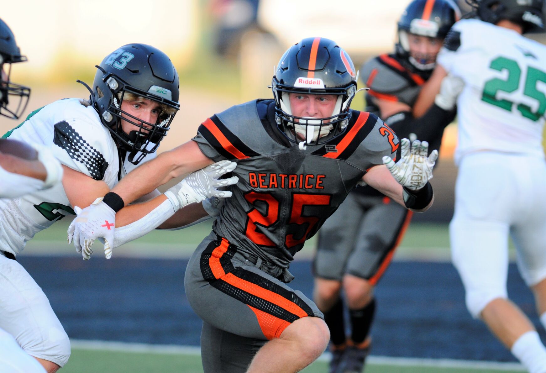 Beatrice football team suffers a 57-10 defeat against No. 3 Omaha Skutt but shows promise with standout performances