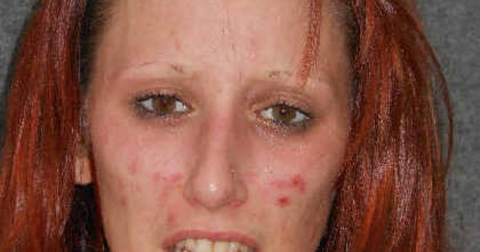 Woman arrested for possession of meth