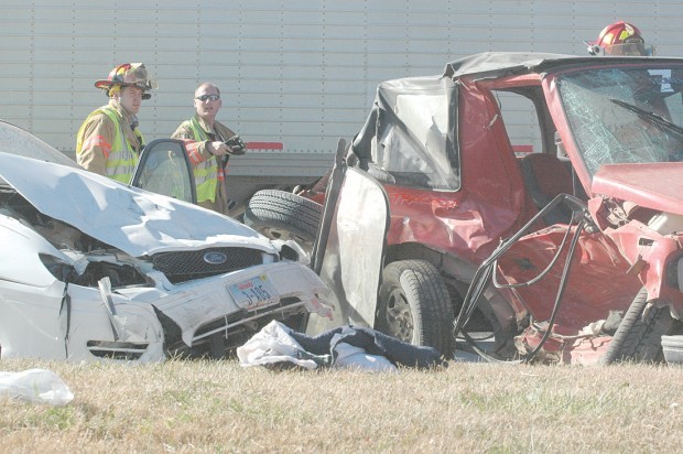 Three injured in Friday afternoon crash