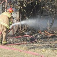 Pickrell Fire Barn catches fire in rural Pickrell