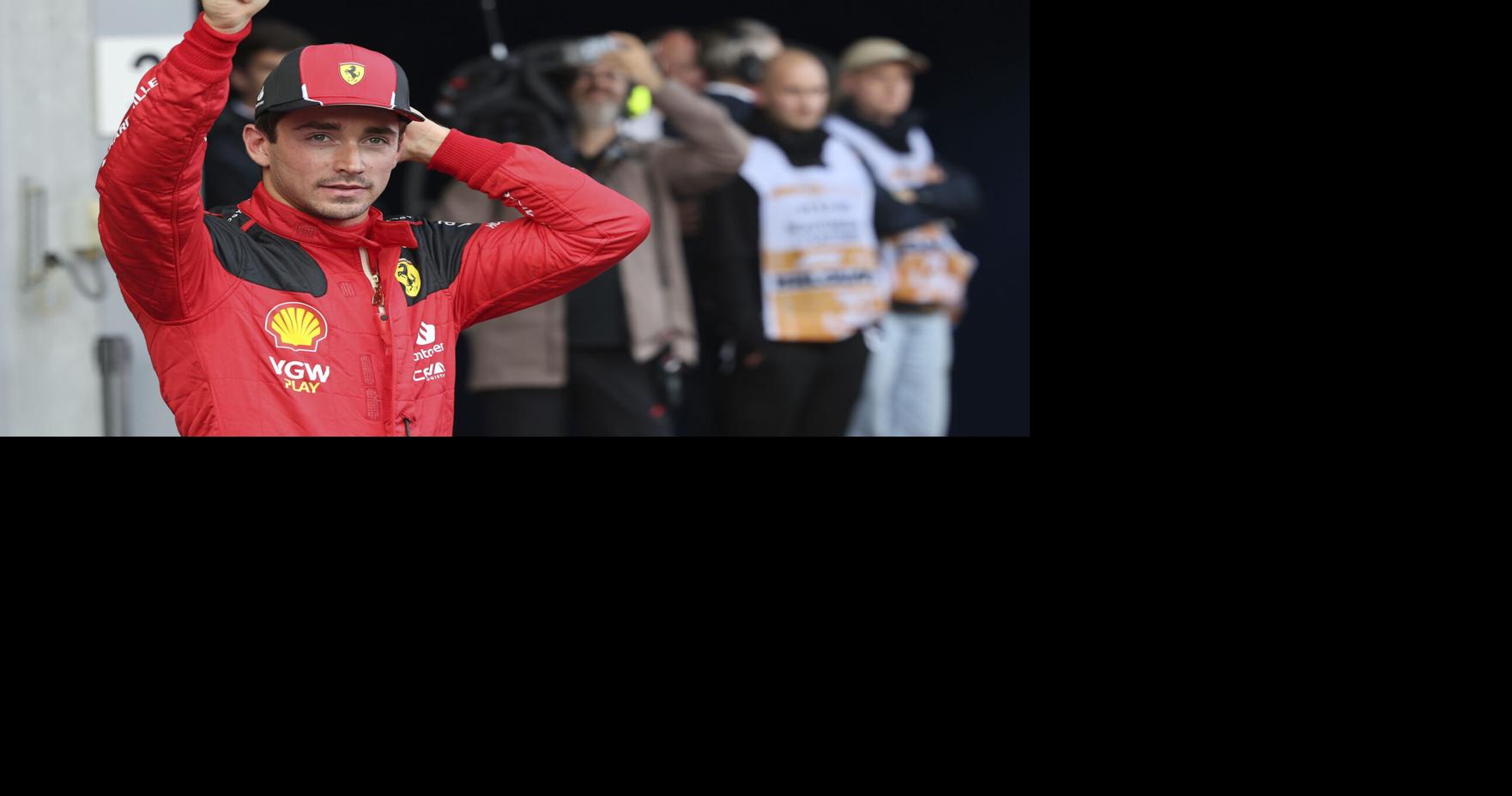 Leclerc starts on pole for Belgian GP after Verstappen penalty