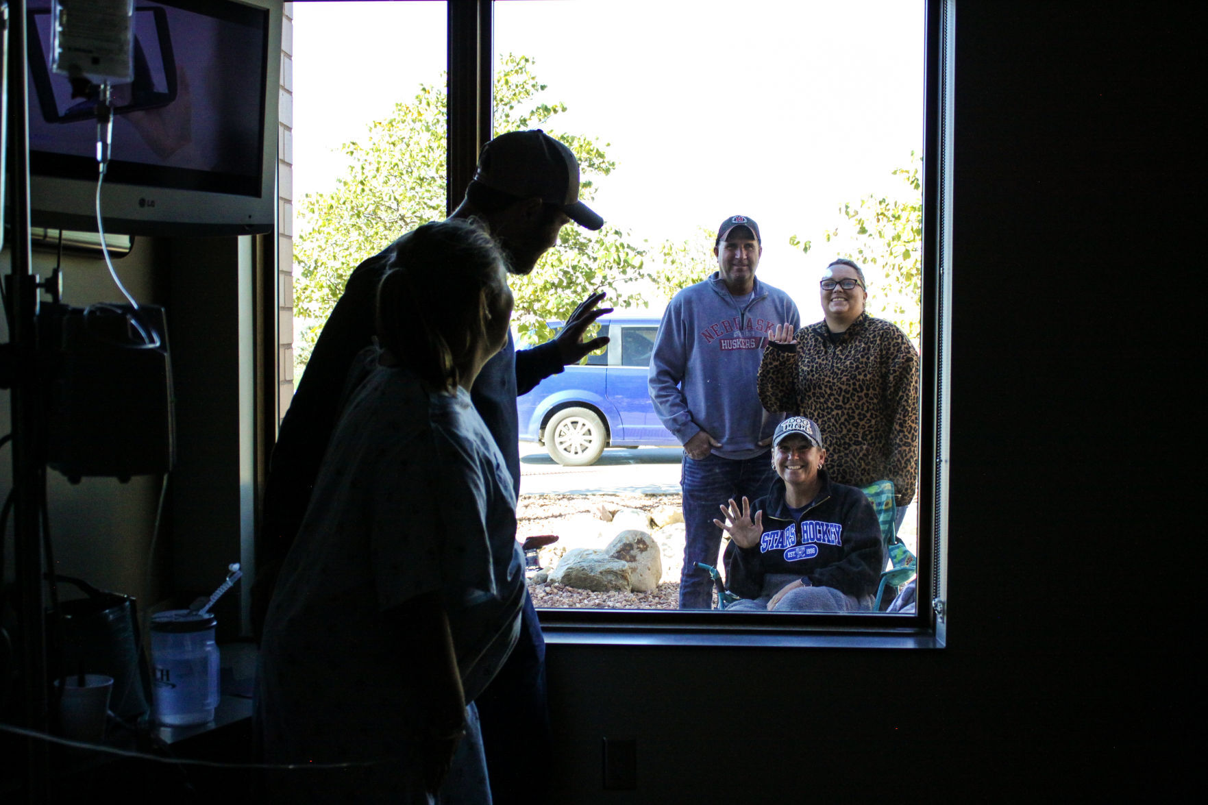 Family welcomes birth of first grandson through BCH windows