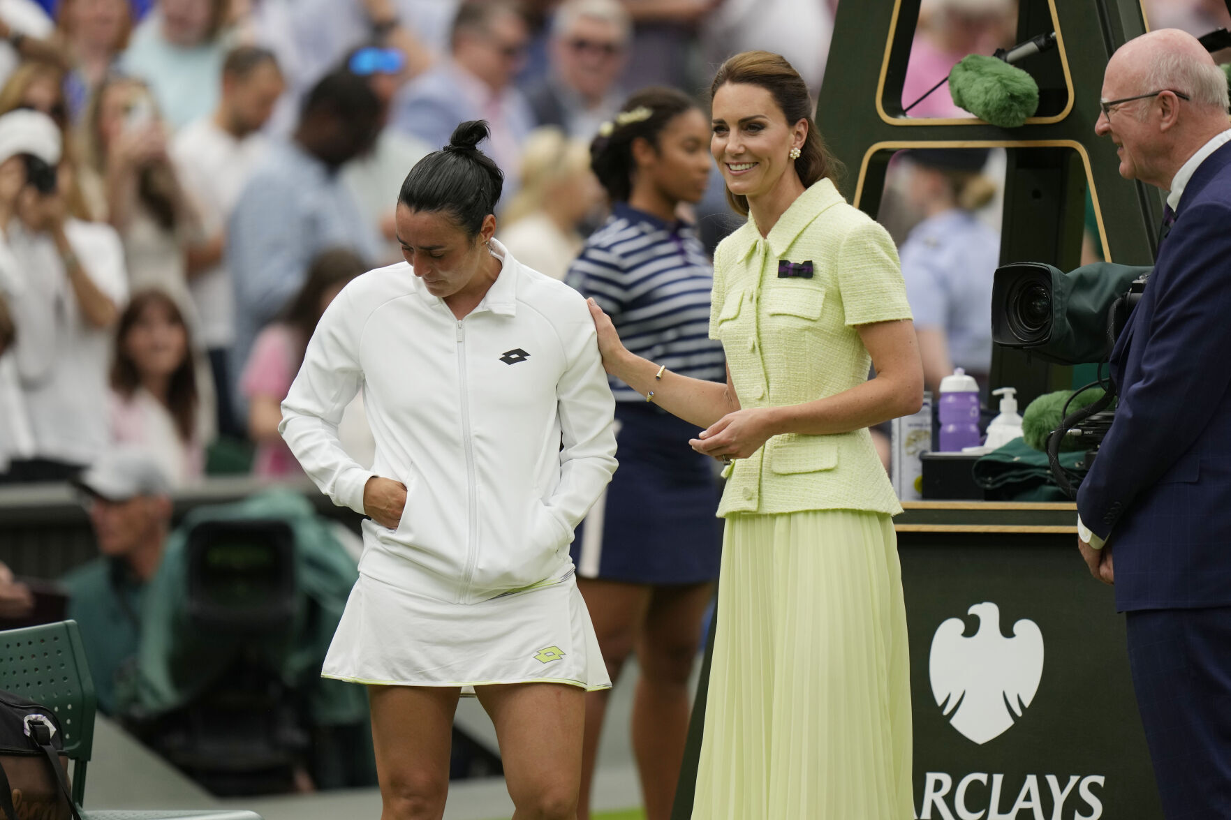 Jabeur gets royal consolation after Wimbledon loss