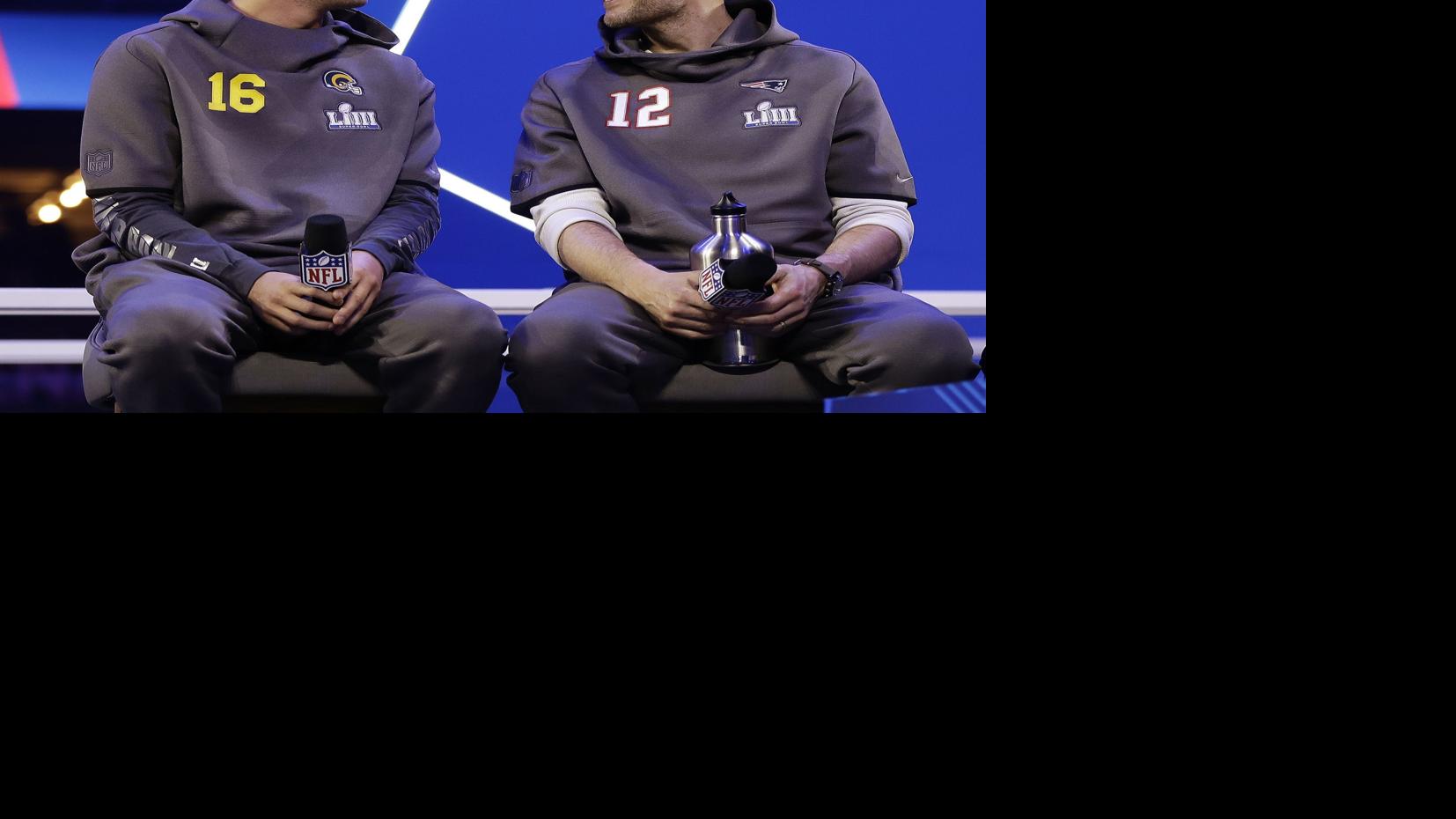 Brady, Goff have massive age gap, but same Super Bowl dream