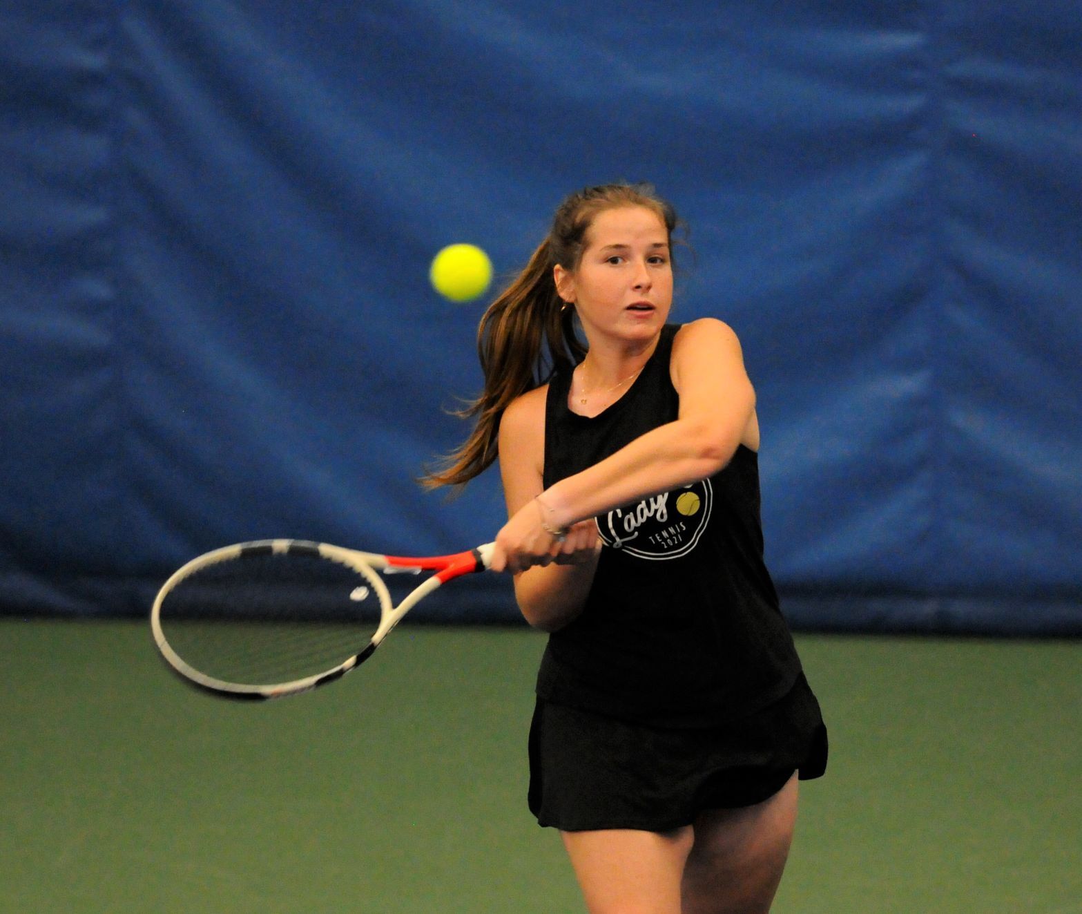 Lady O competes at state tennis meet