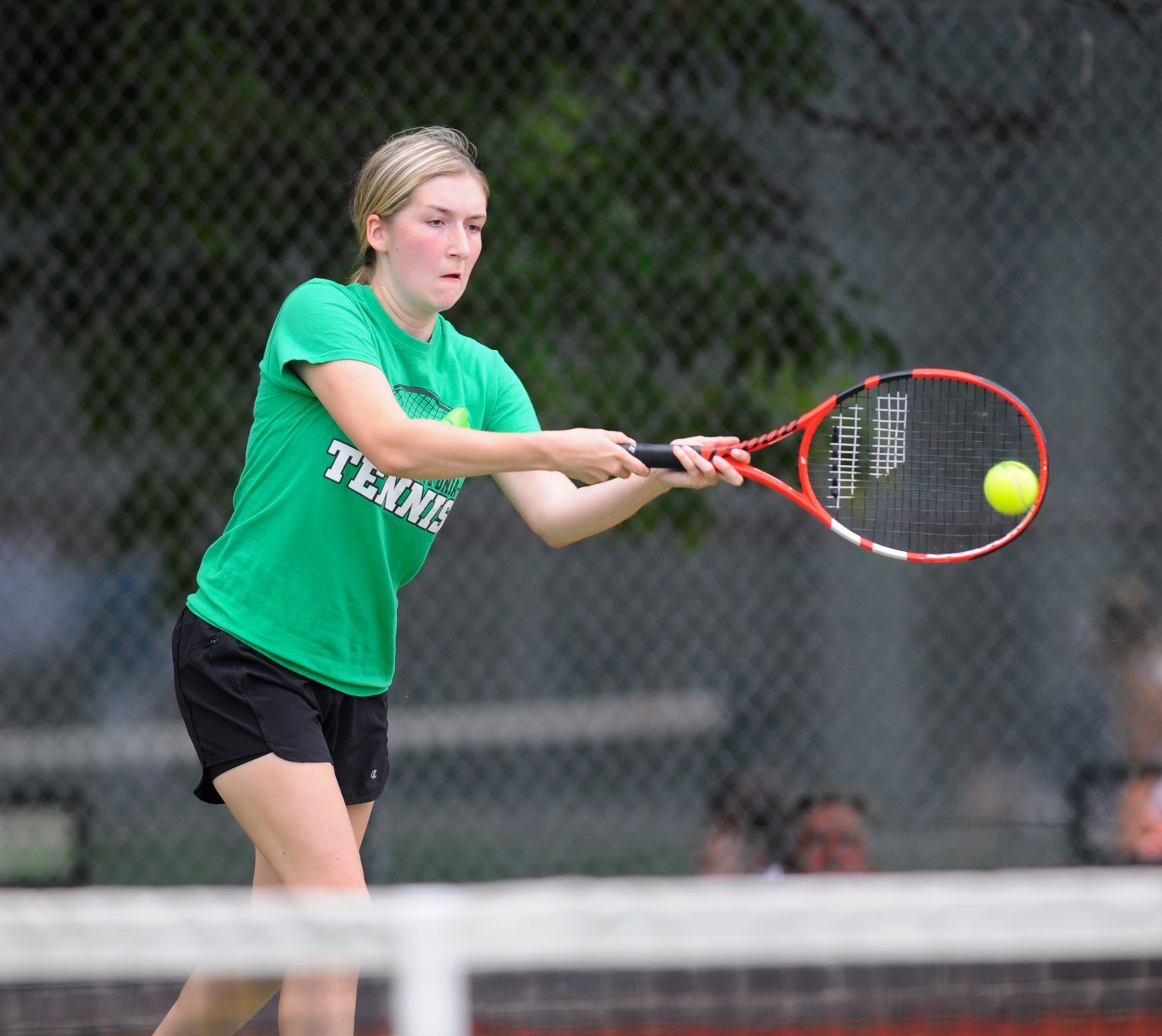 Lady O competes at state tennis meet