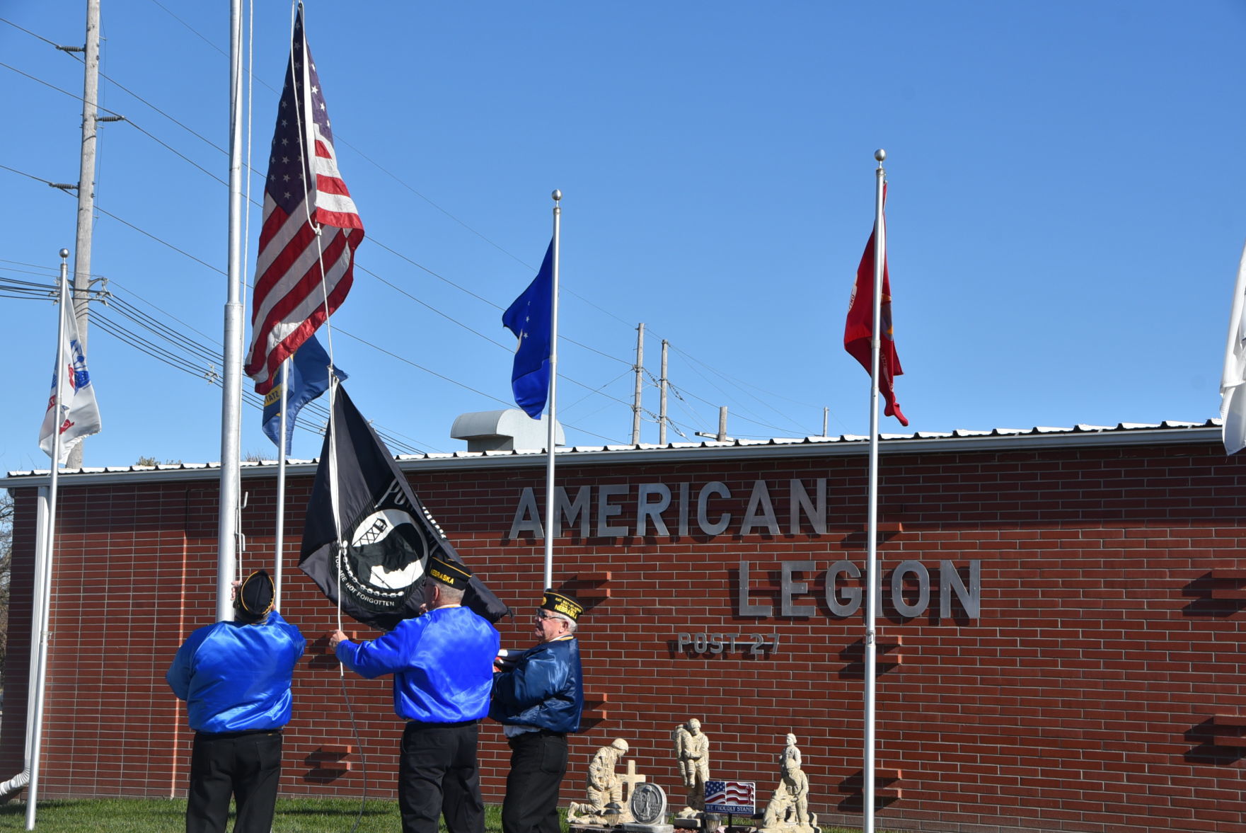 Beatrice Legion holds flag retirement ceremony