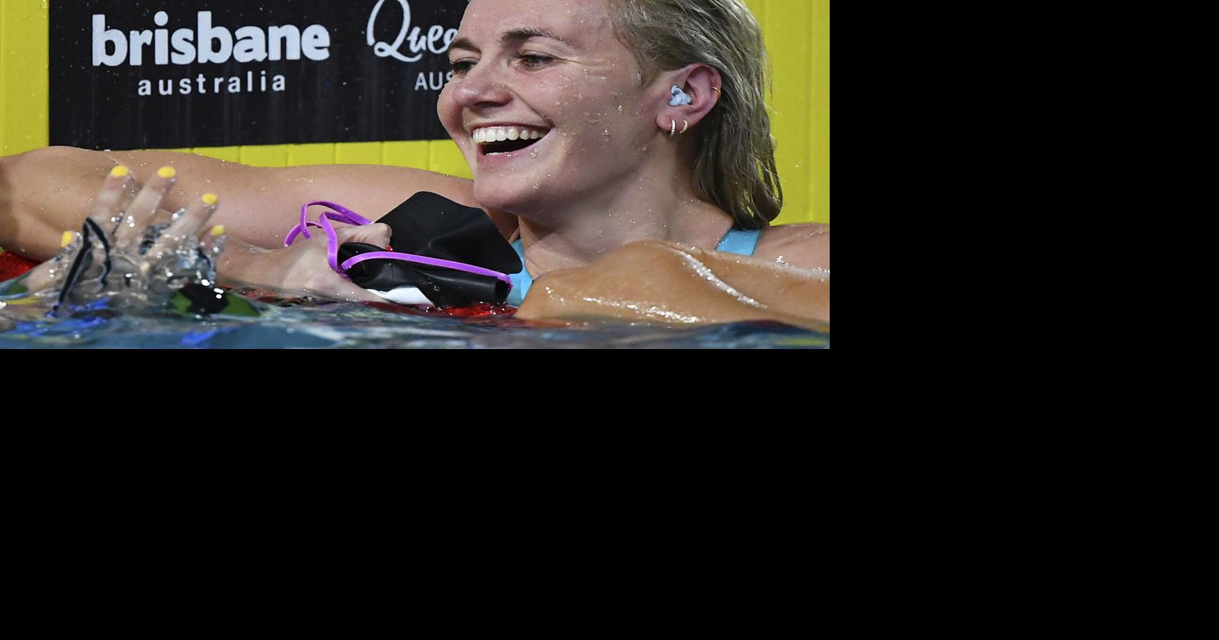 Titmus sets women's 200m freestyle world record
