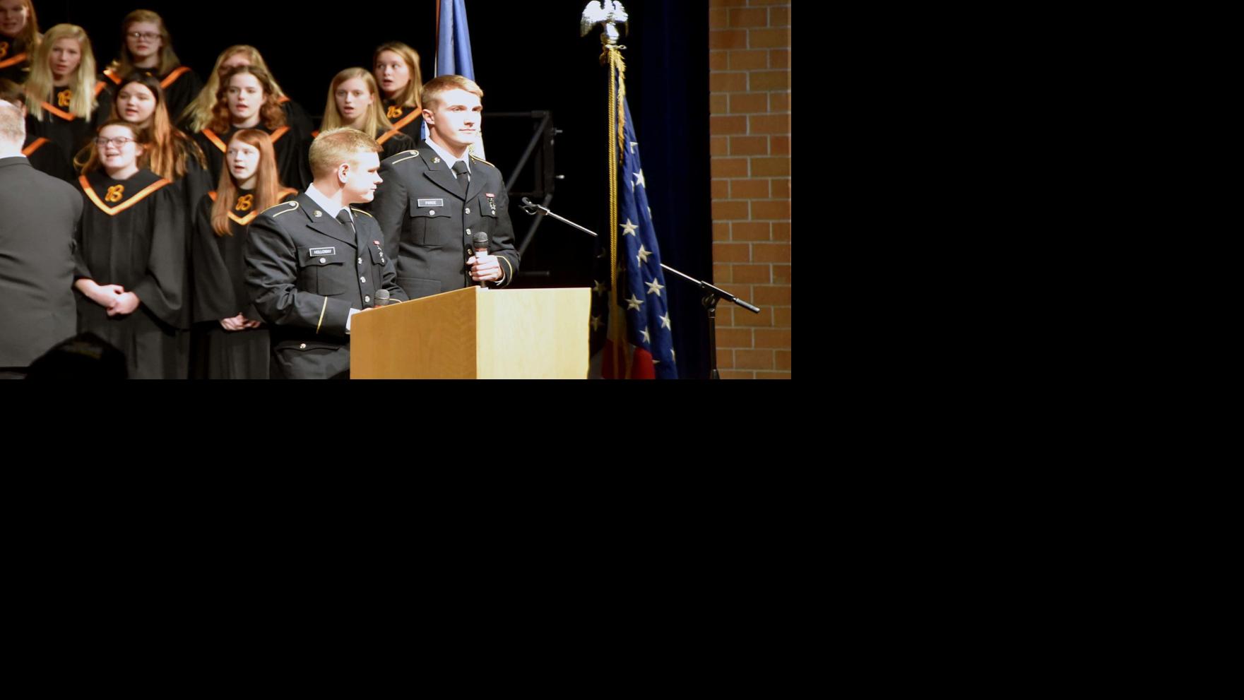 Beatrice schools hold Veterans Day programs