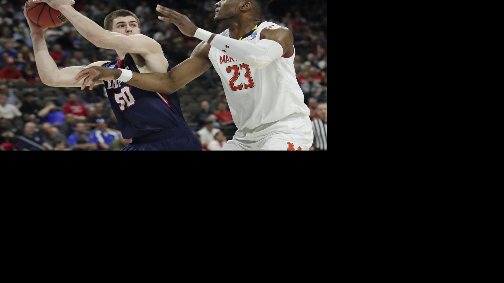 Big defensive stop allows Maryland to escape Belmont
