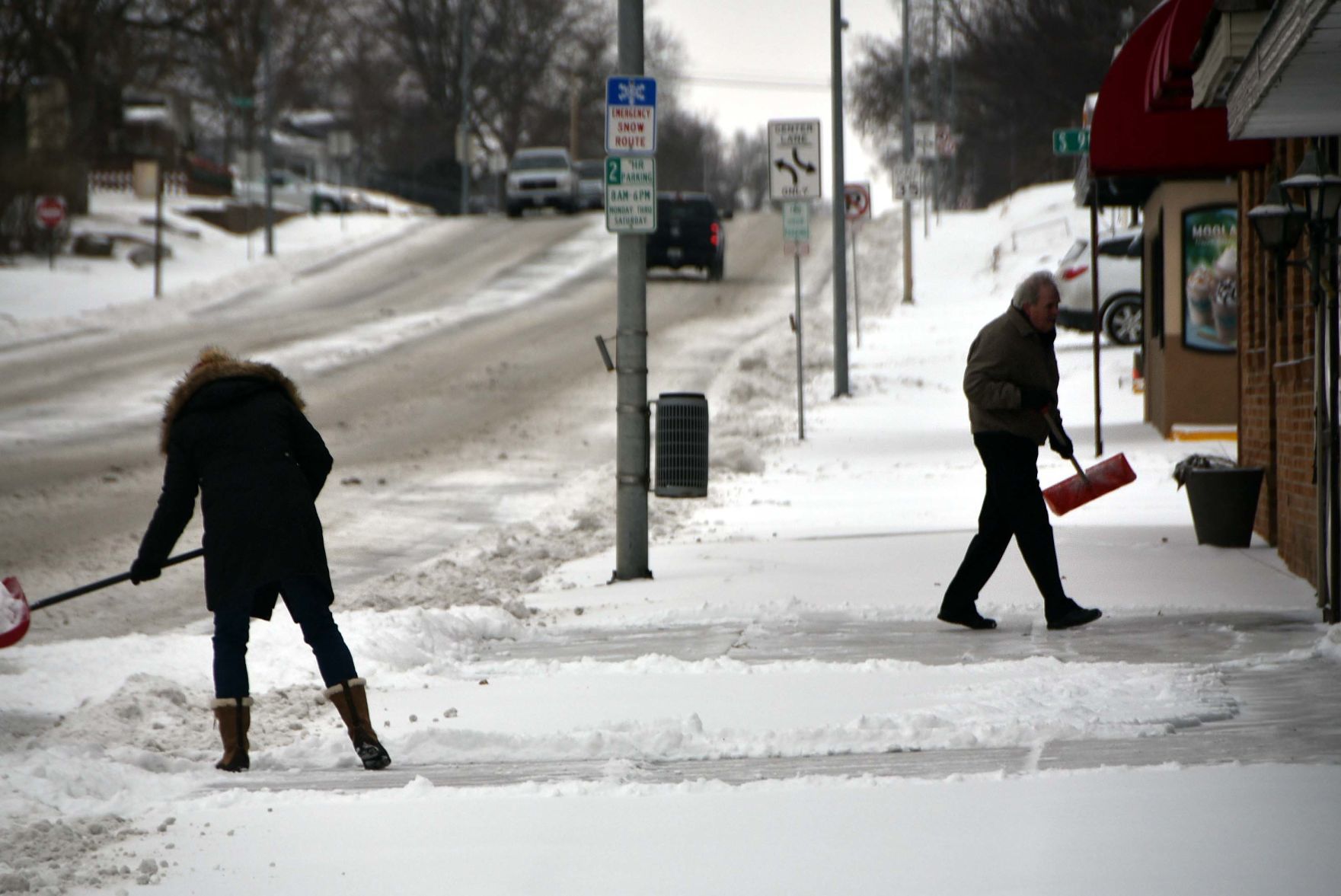 Winter weather hits Nebraska