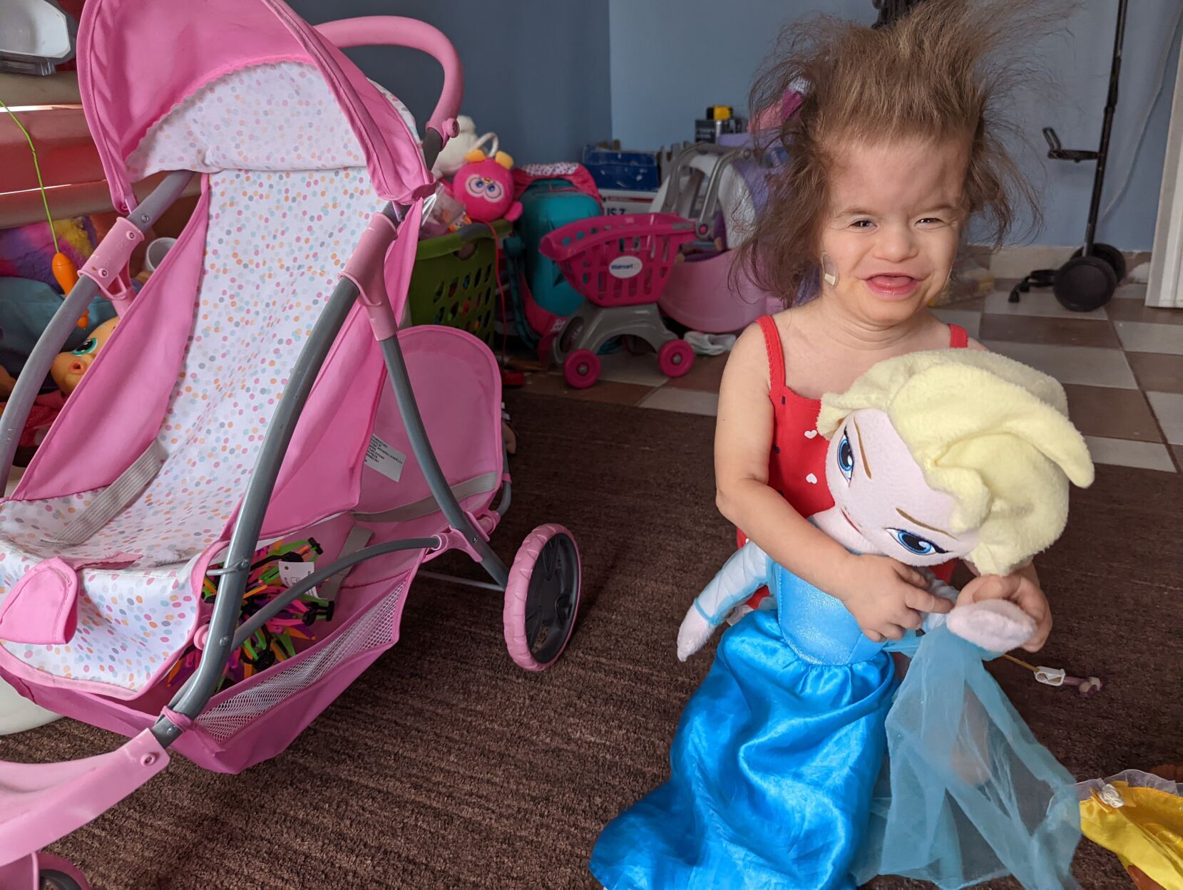 Make A Wish Foundation sending Beatrice 4 year old to Disney World