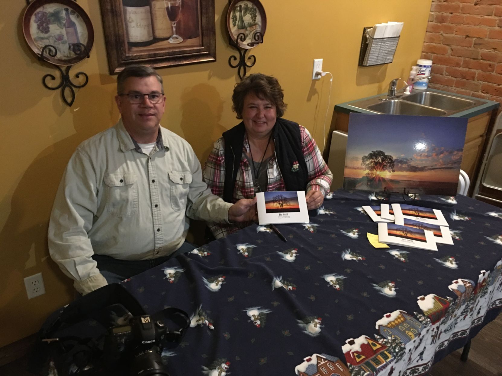 Beatrice couple releases book Be Still