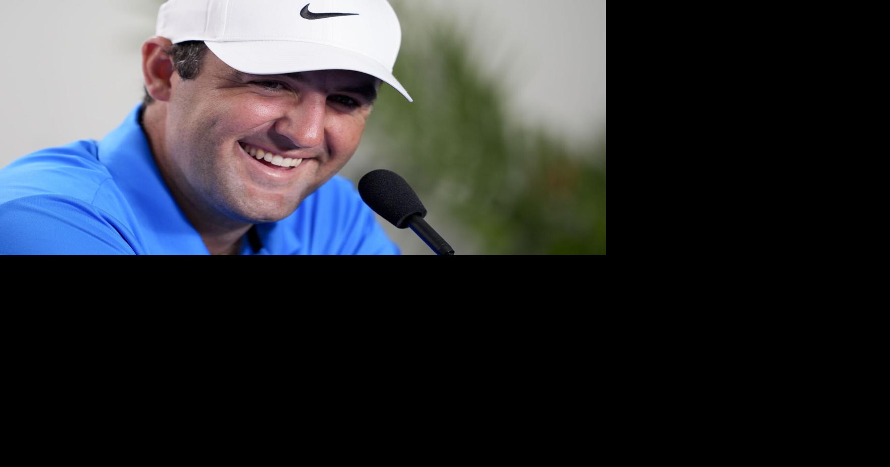 Scheffler's hats remind him of what took to be No. 1