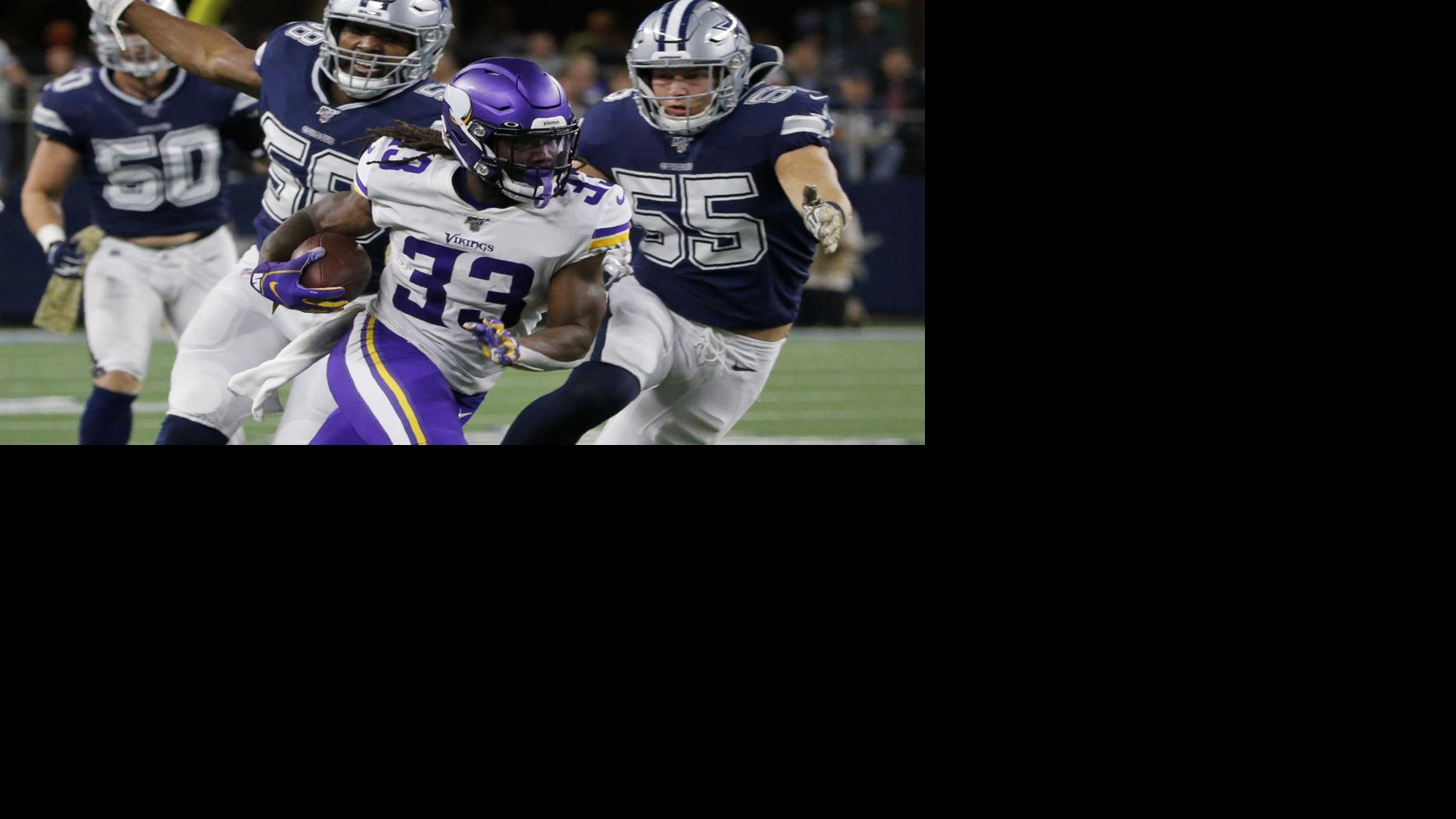 Vikings RB&rsquo;s recipe is speed, strength, vision