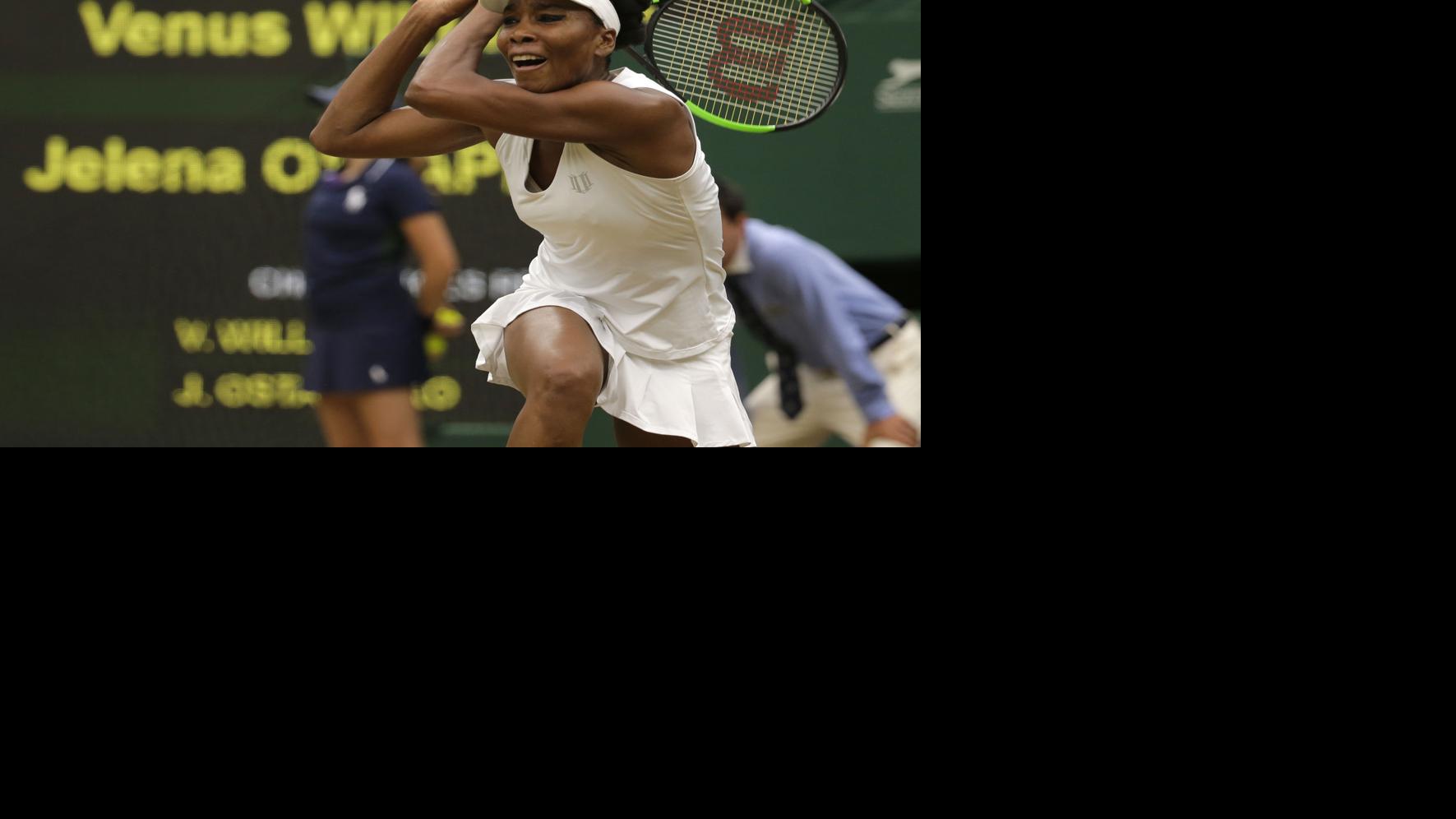 At 37, Williams into 10th Wimbledon semi