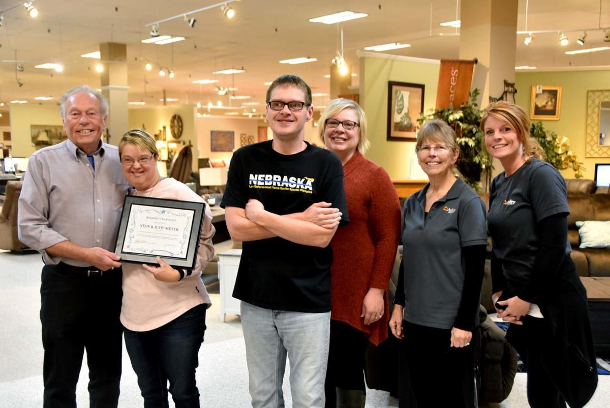 Ashley Furniture Owners Recognized For Employing Region V Service