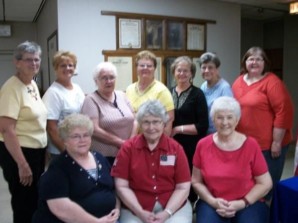 Beatrice American Legion Auxiliary officers