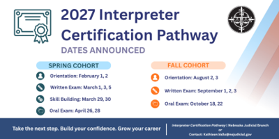 Opportunity Awaits as 2027 Interpreter Certification Pathway Dates are Announced