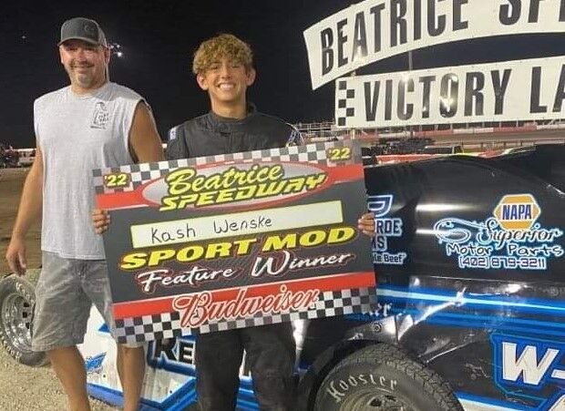 Youngsters rule the night at Beatrice Speedway