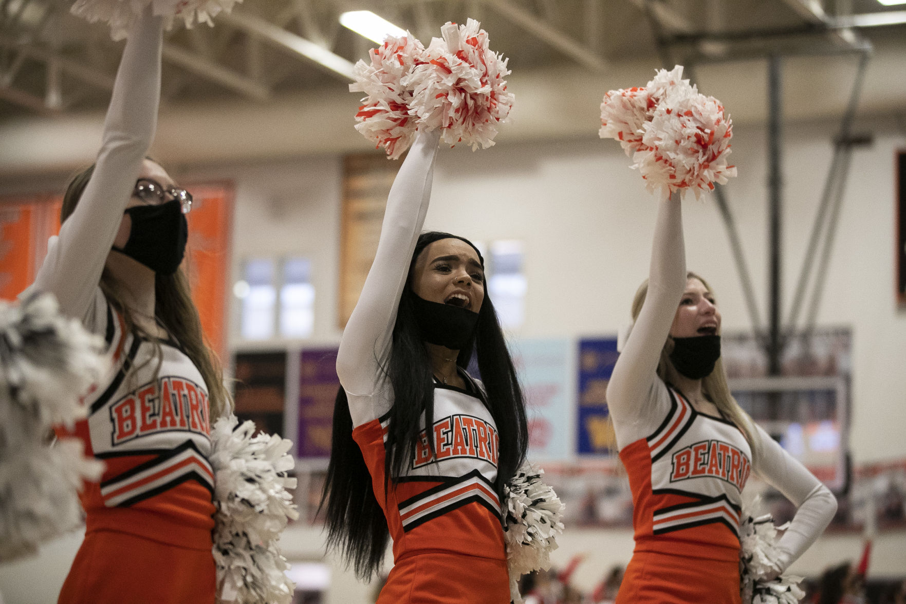 BHS cheer team performs spirited season