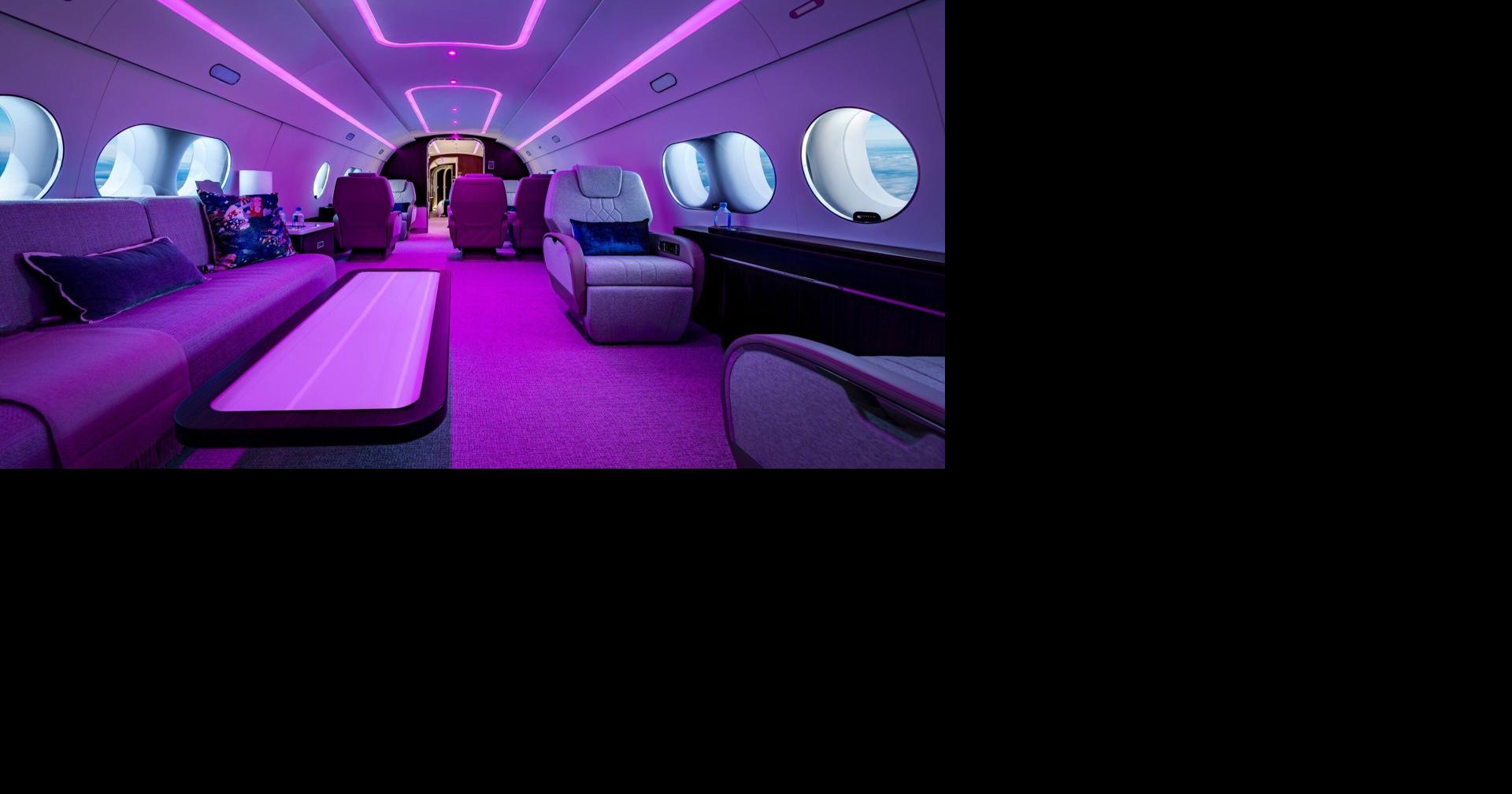 World's First Lavish Private Jet Lets You Party In The Sky For $14,000 An Hour