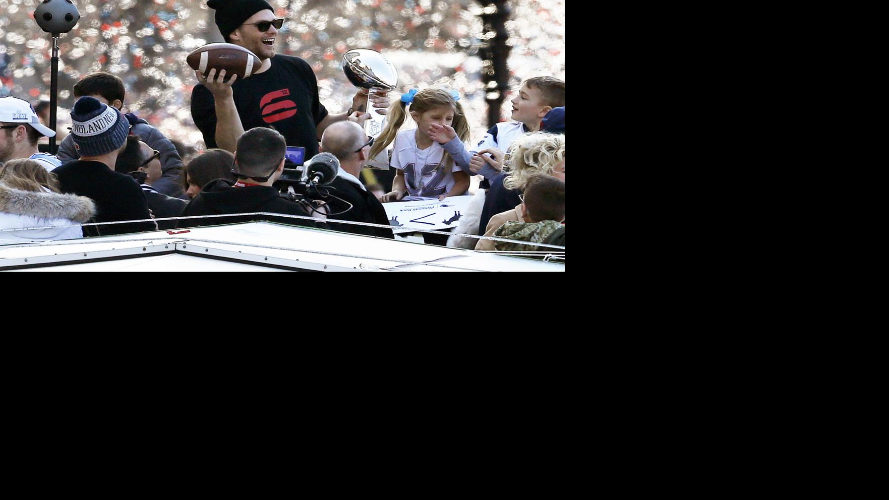 What a familiar feeling: Boston fetes Super Bowl winners