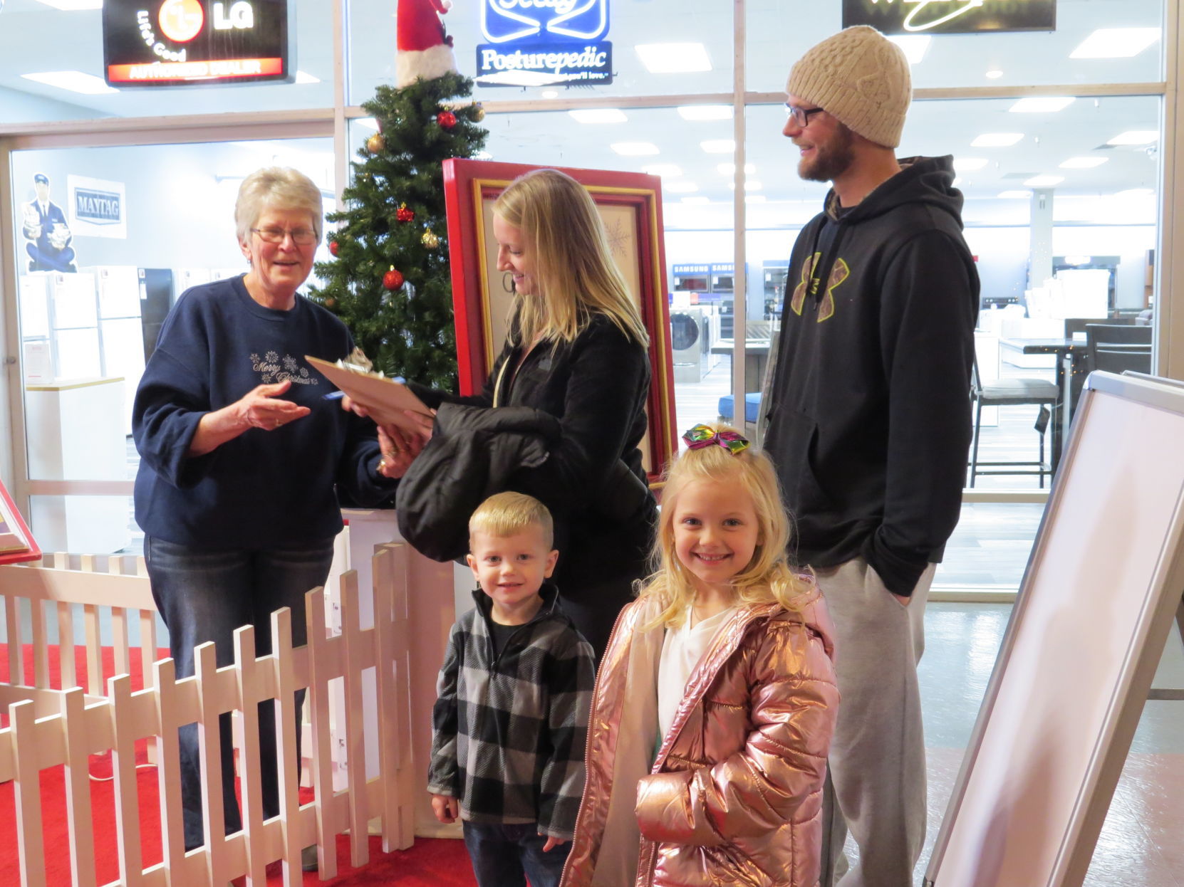 Santa station available at Indian Creek Mall