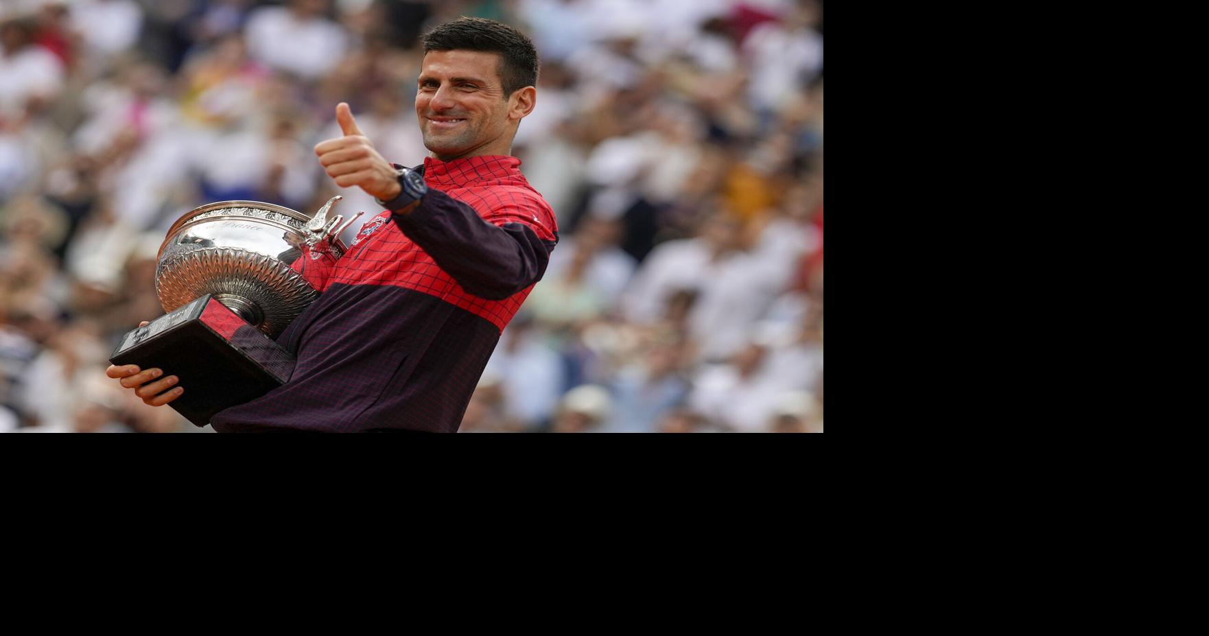 Novak Djokovic wins French Open for 23rd Grand Slam title