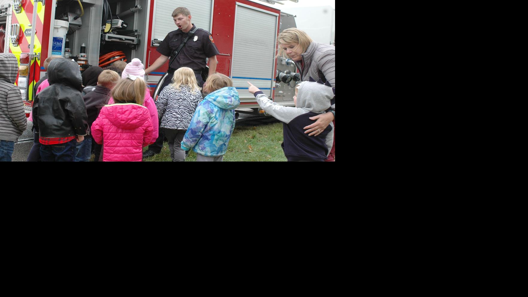 Preschoolers get hands-on fire safety lessons
