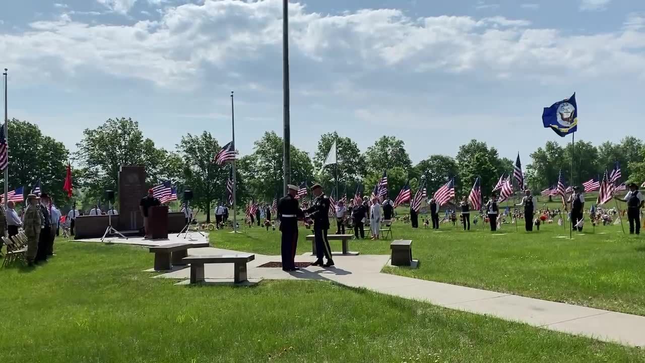 Memorial Day program held at Evergreen Home Cemetery