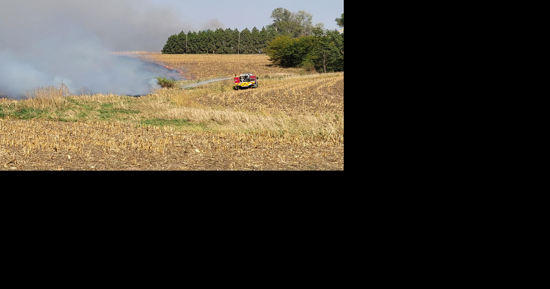 Weekend fires keep area agencies busy in the field