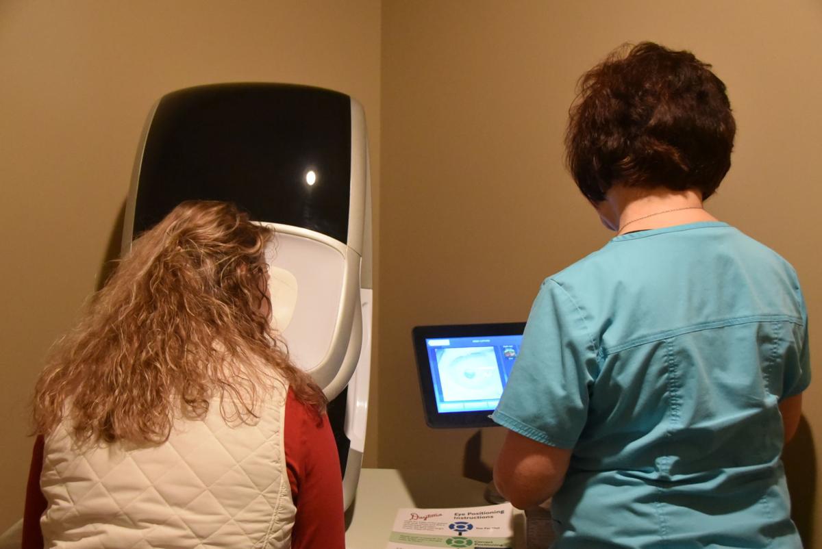 EyeCare Associates' new equipment helps relieve eye strain from