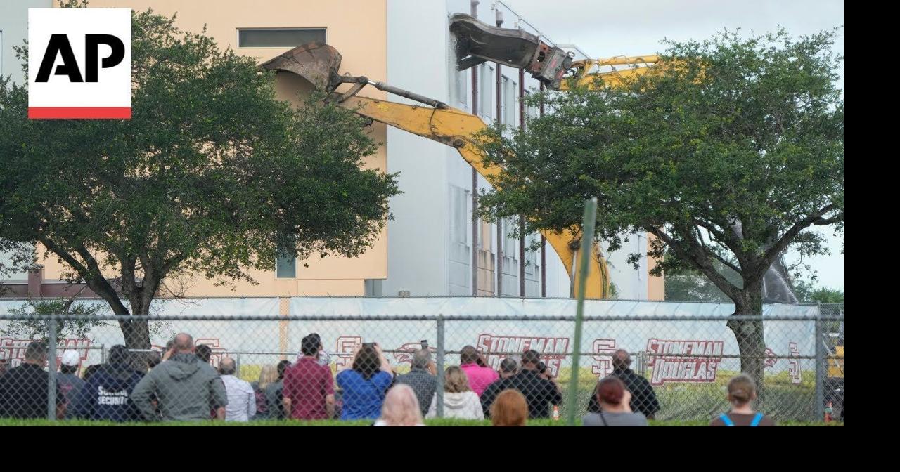 Reaction after demolition of Parkland classroom building begins