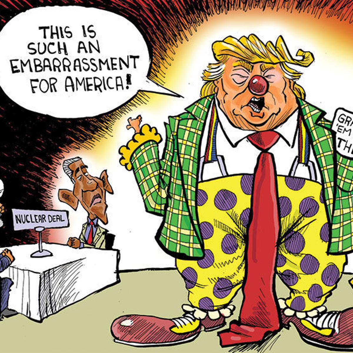 Hands On Wisconsin Donald Trump Is The National Embarrassment