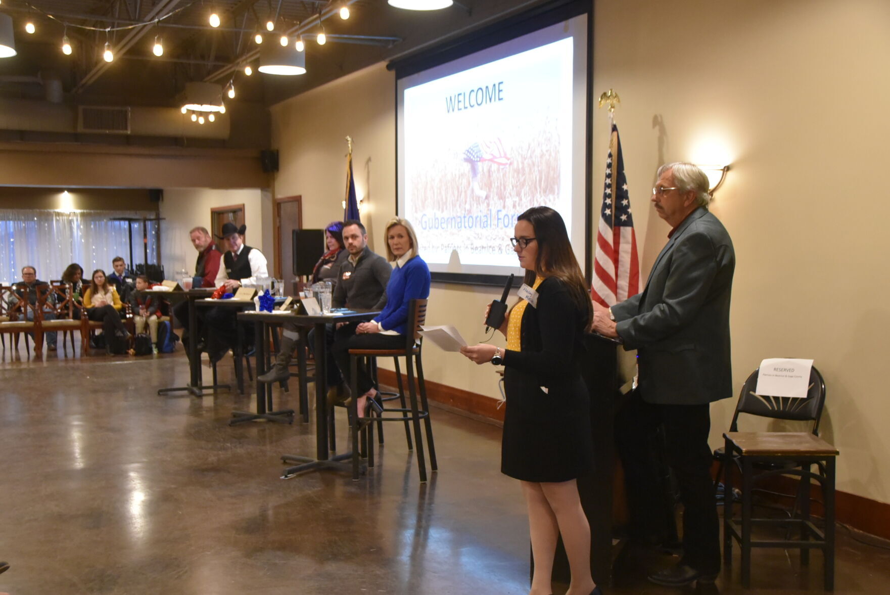 Candidates for governor speak in Beatrice