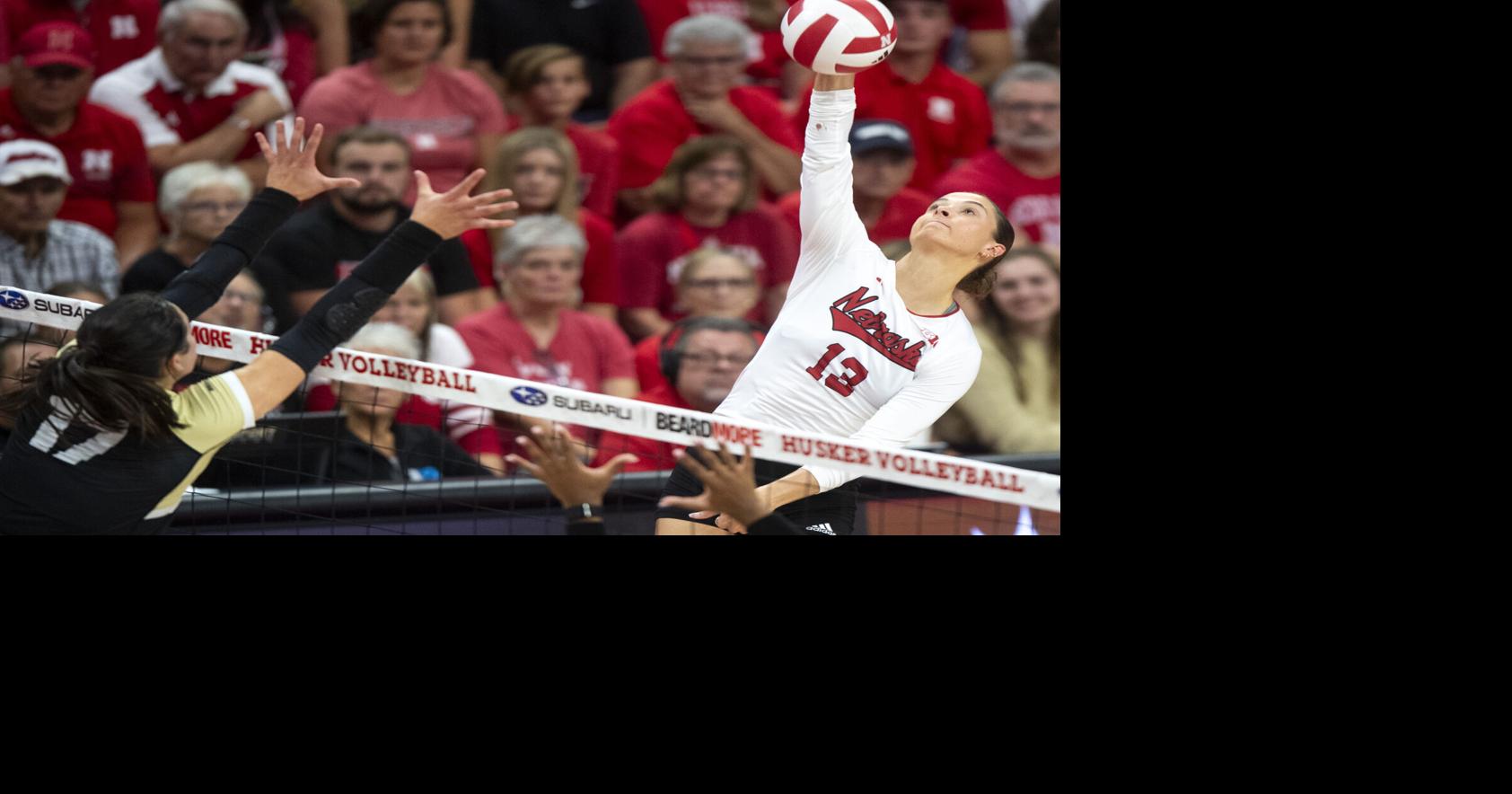 No. 2 Nebraska volleyball fends off No. 10 Purdue in five sets