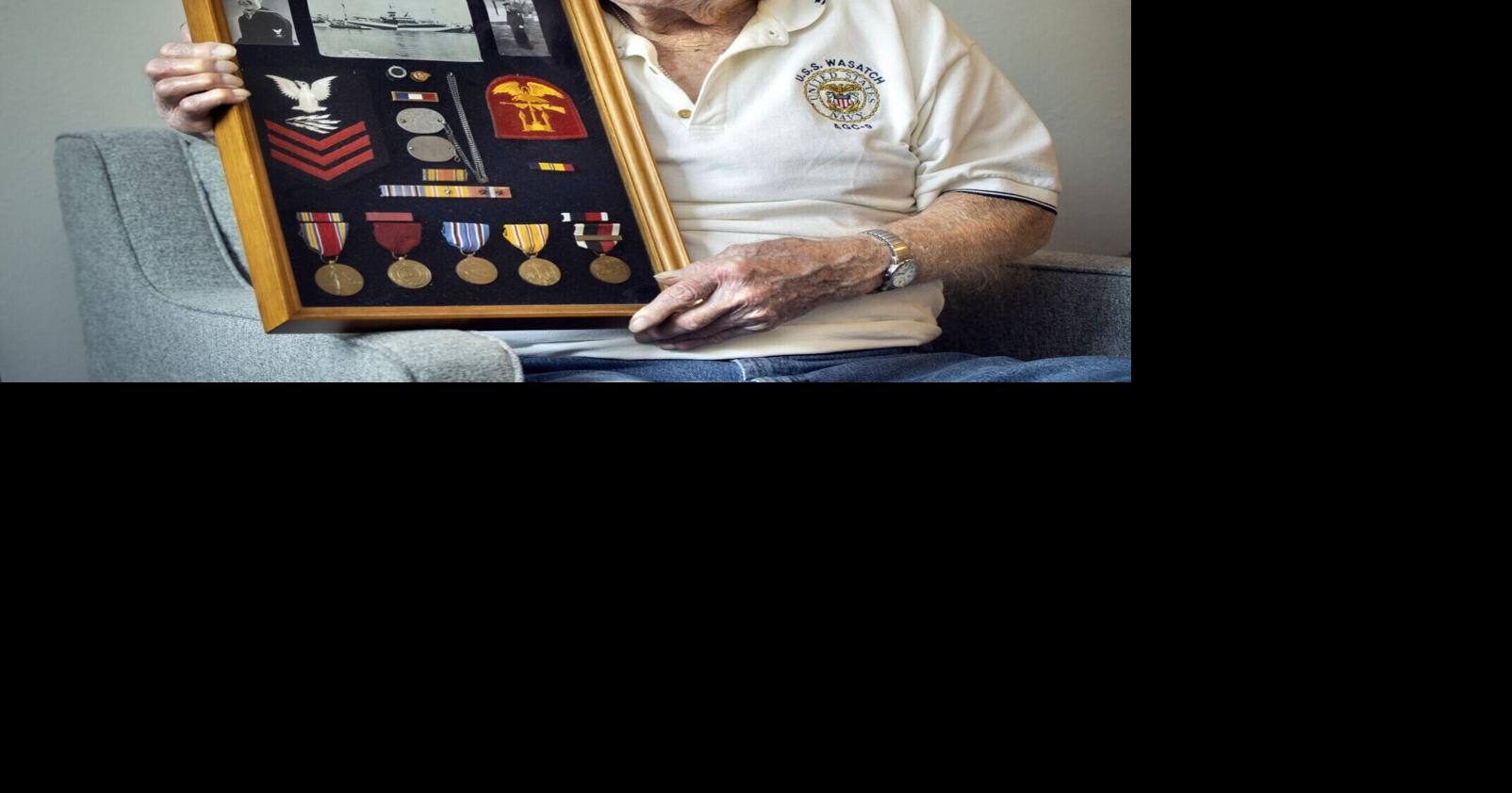 8 bells for last survivor of his WWII ship. Remembering Nebraska sailor who didn't know how to swim.