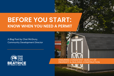 Know When You Need a Permit