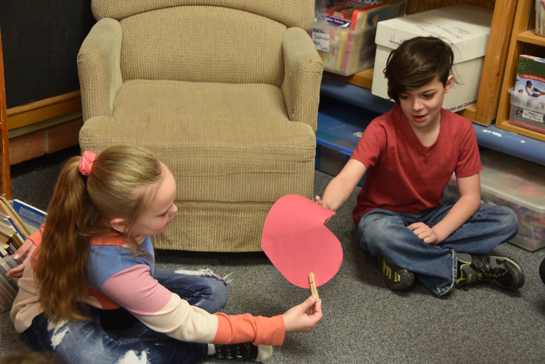 Stoddard students celebrate Valentine s Day