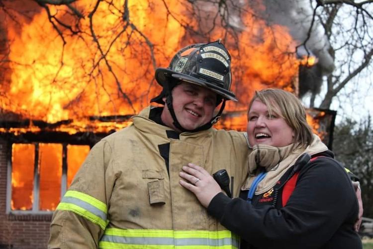 Firefighter gets married, saves life of a choking guest – Orange