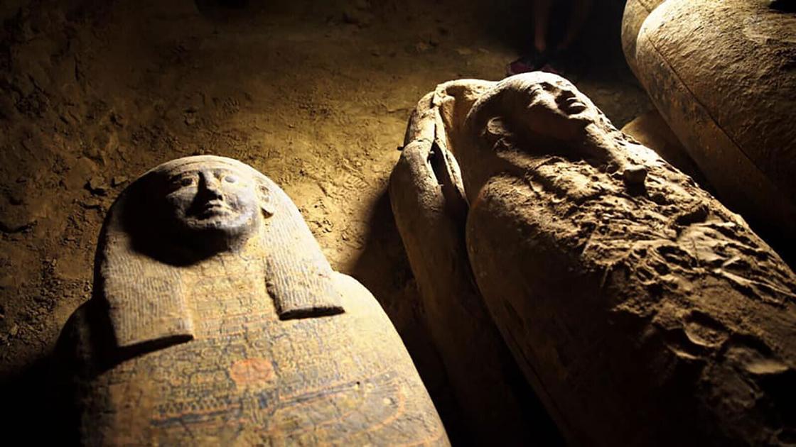 13 mysterious mummies discovered in Egyptian well