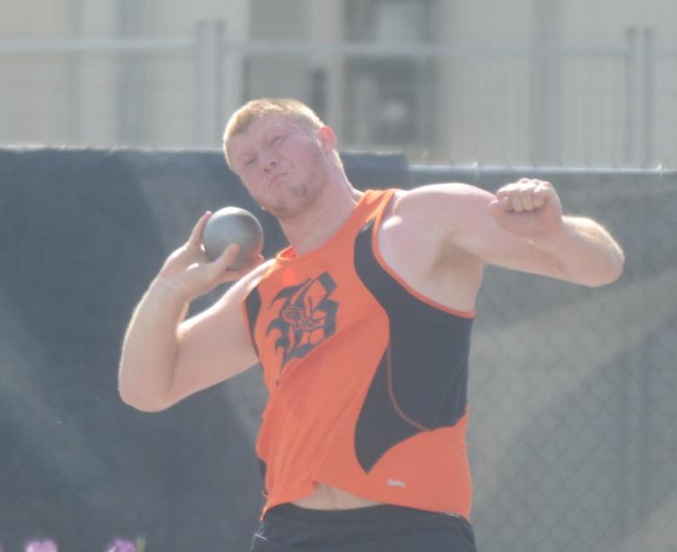 Jurgens wins state shot put again