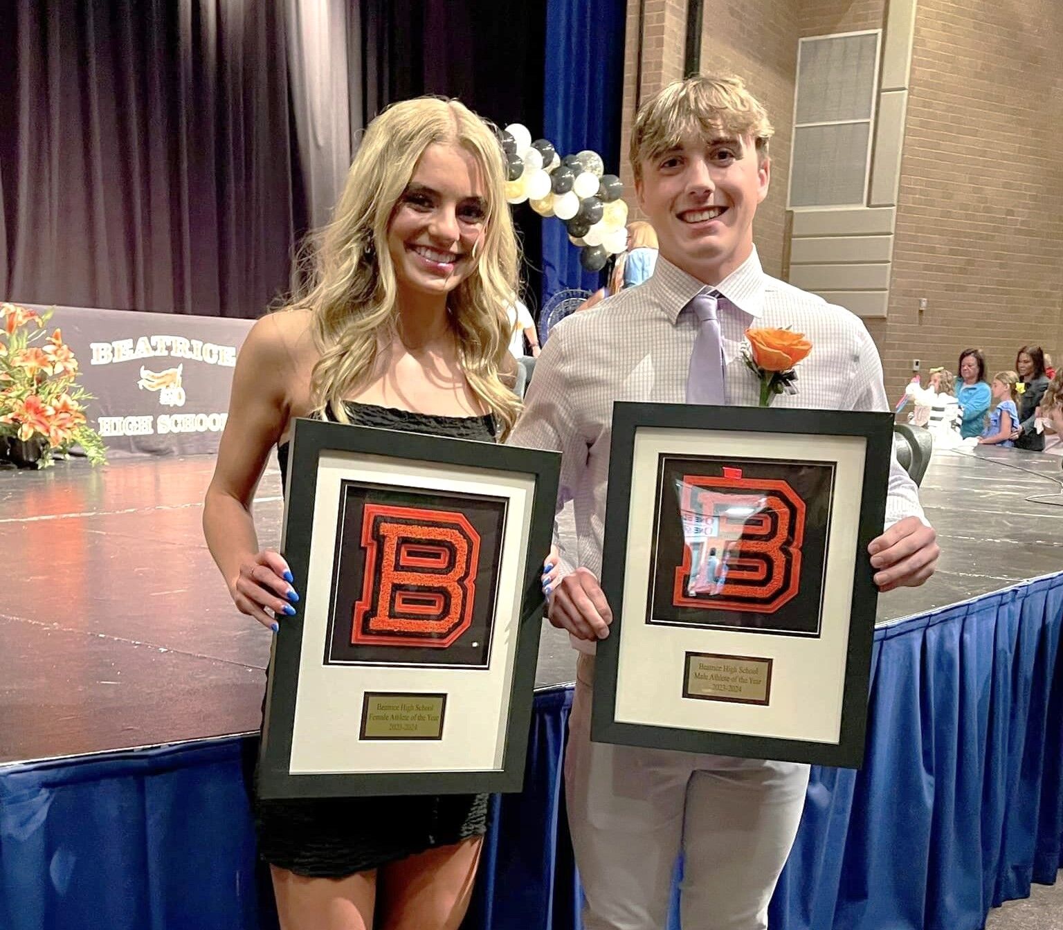 Meints, Hatcliff named athletes of the year