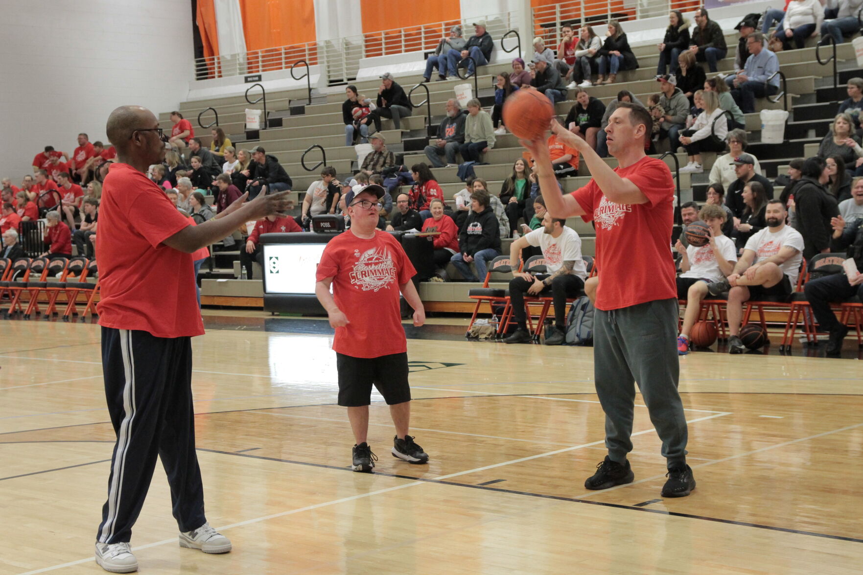 Special Olympics hold scrimmage with police department