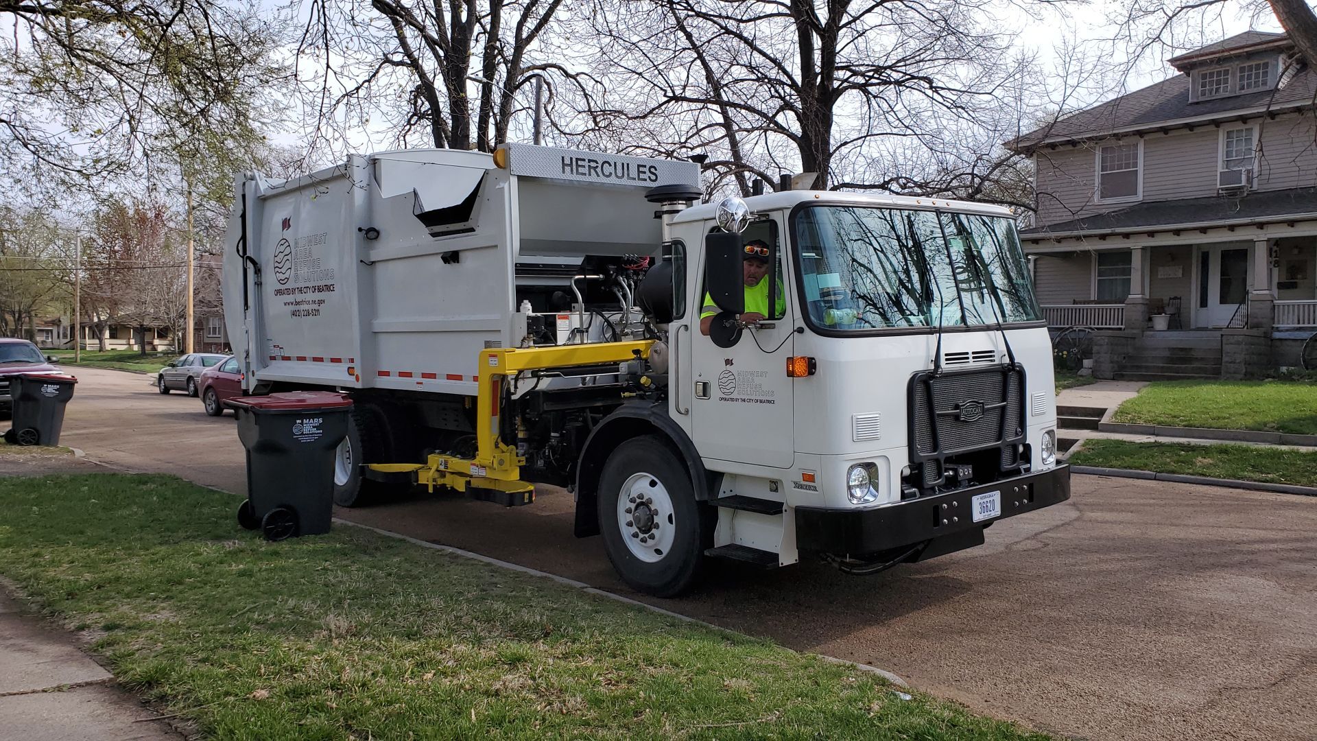 City reflects on first day of garbage collection services