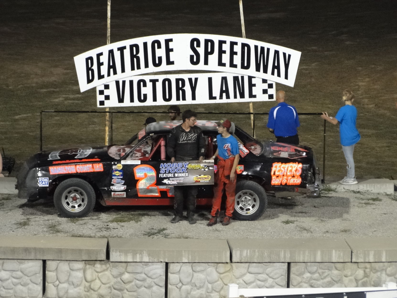 Richards Smith win Beatrice Speedway A Features