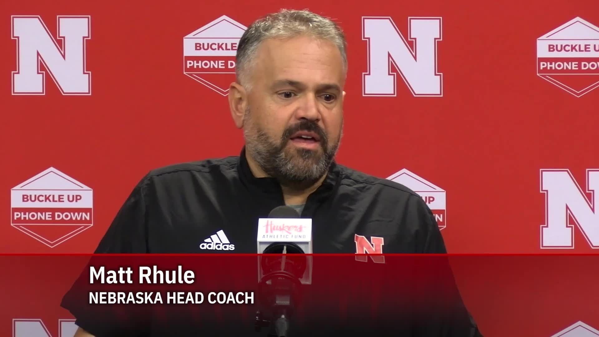 Matt Rhule s full news conference Sept. 18